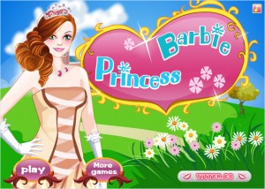 all princess barbie